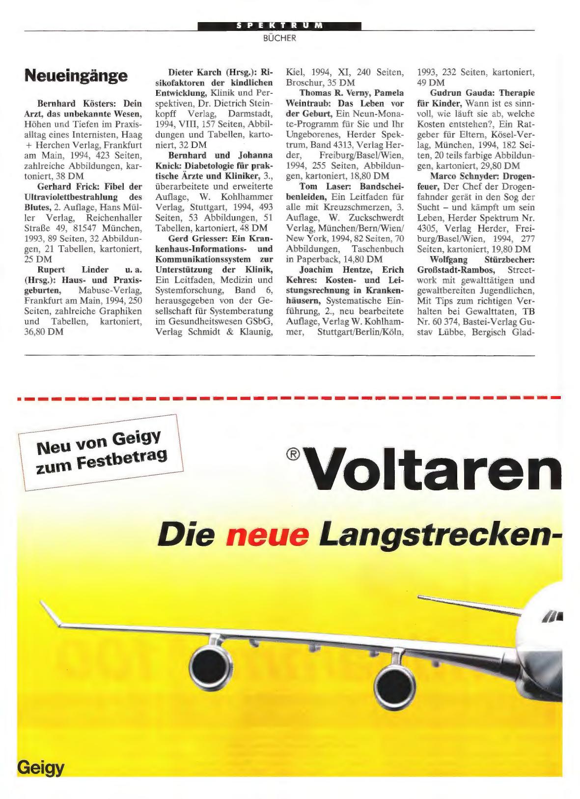 Vorschauseite 1: Neueingänge