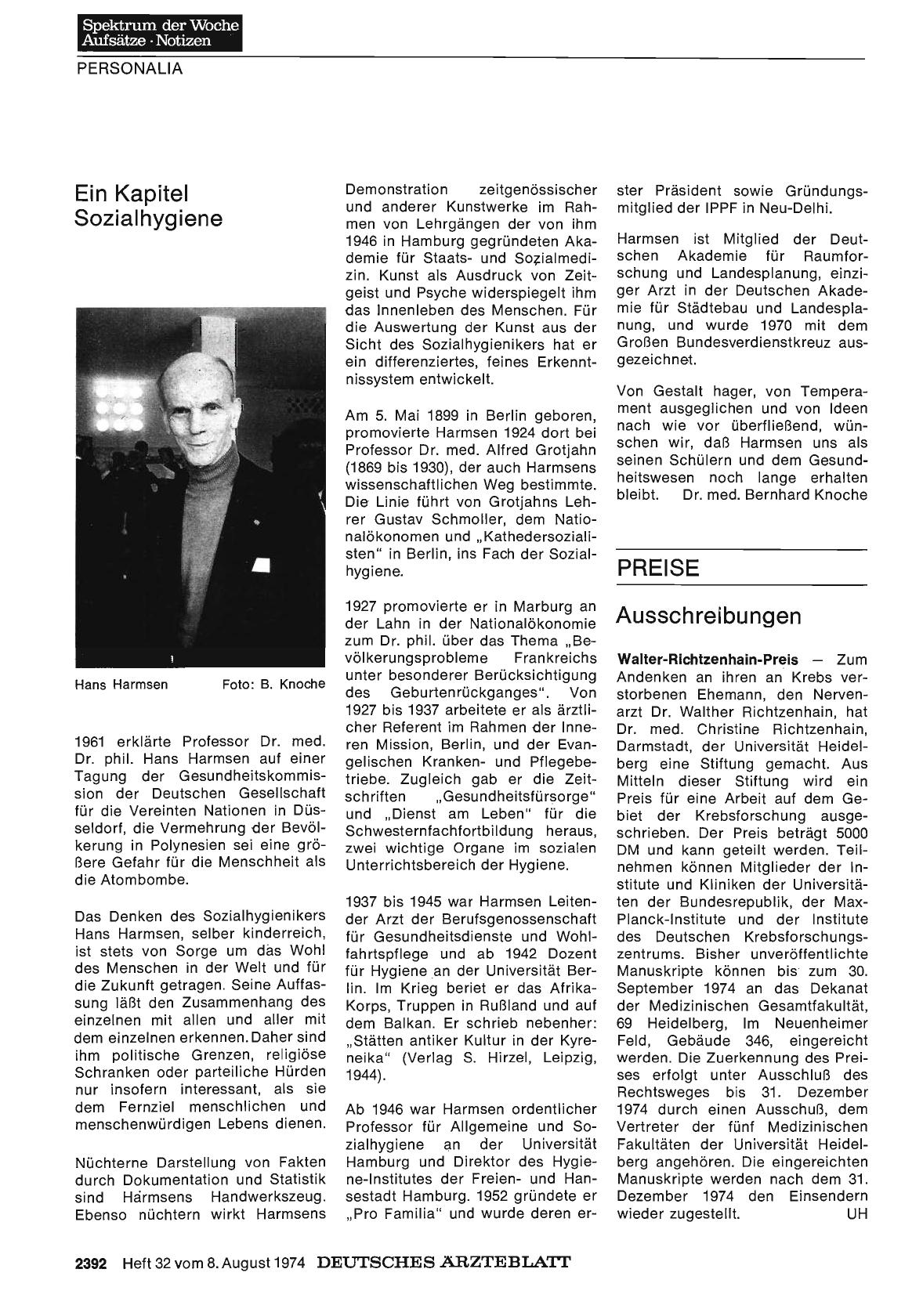 Vorschauseite 1: Ausschreibungen