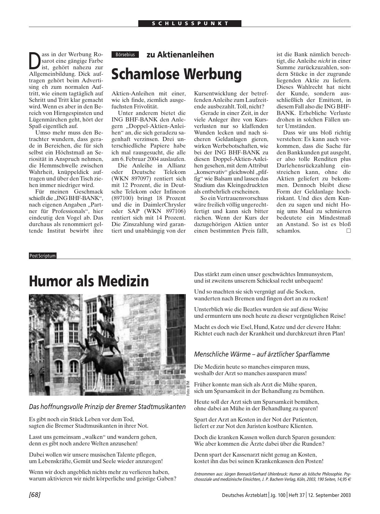 Vorschauseite 1: Börsebius zu Aktienanleihen: Schamlose Werbung