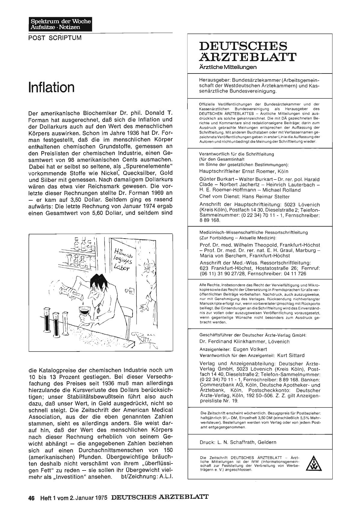 Vorschauseite 1: Inflation