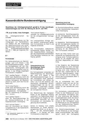 Vorschauseite 1: Kassenärztliche Bundesvereinigung