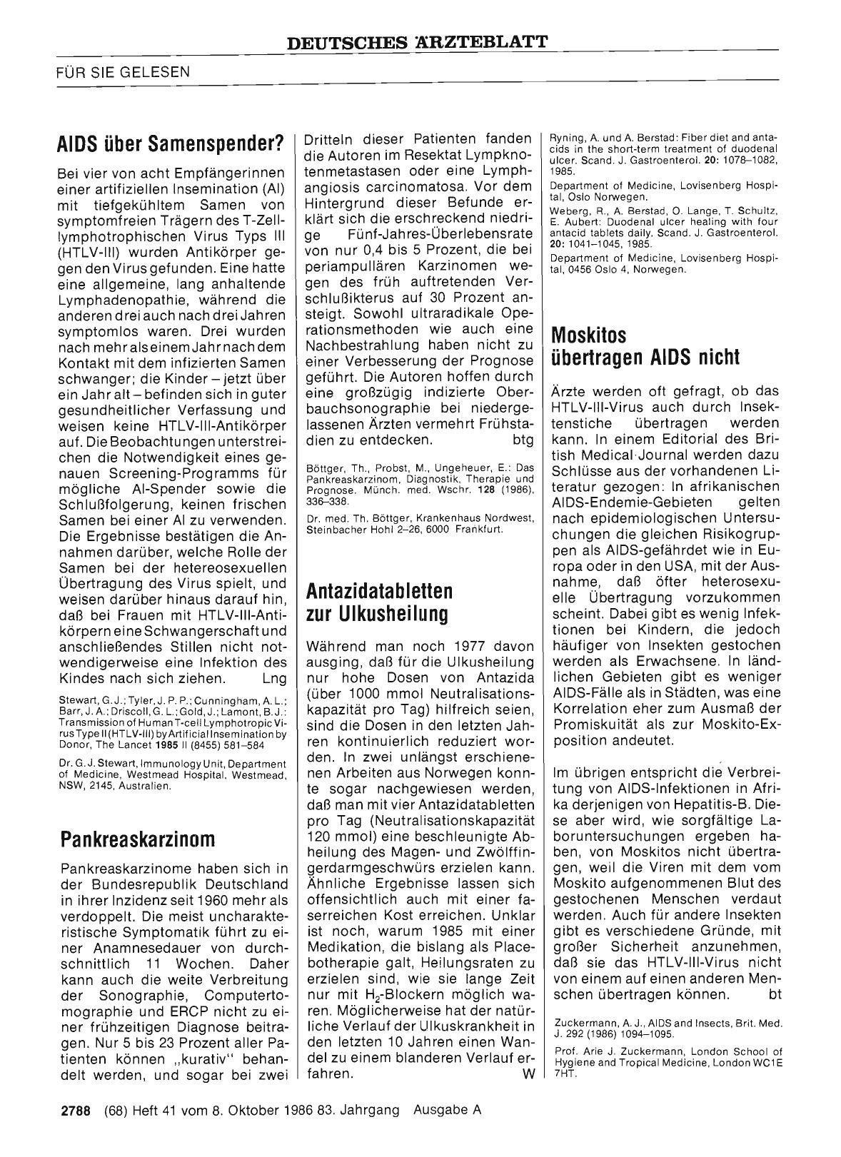 Vorschauseite 1: Antazidatabletten zur Ulkusheilung