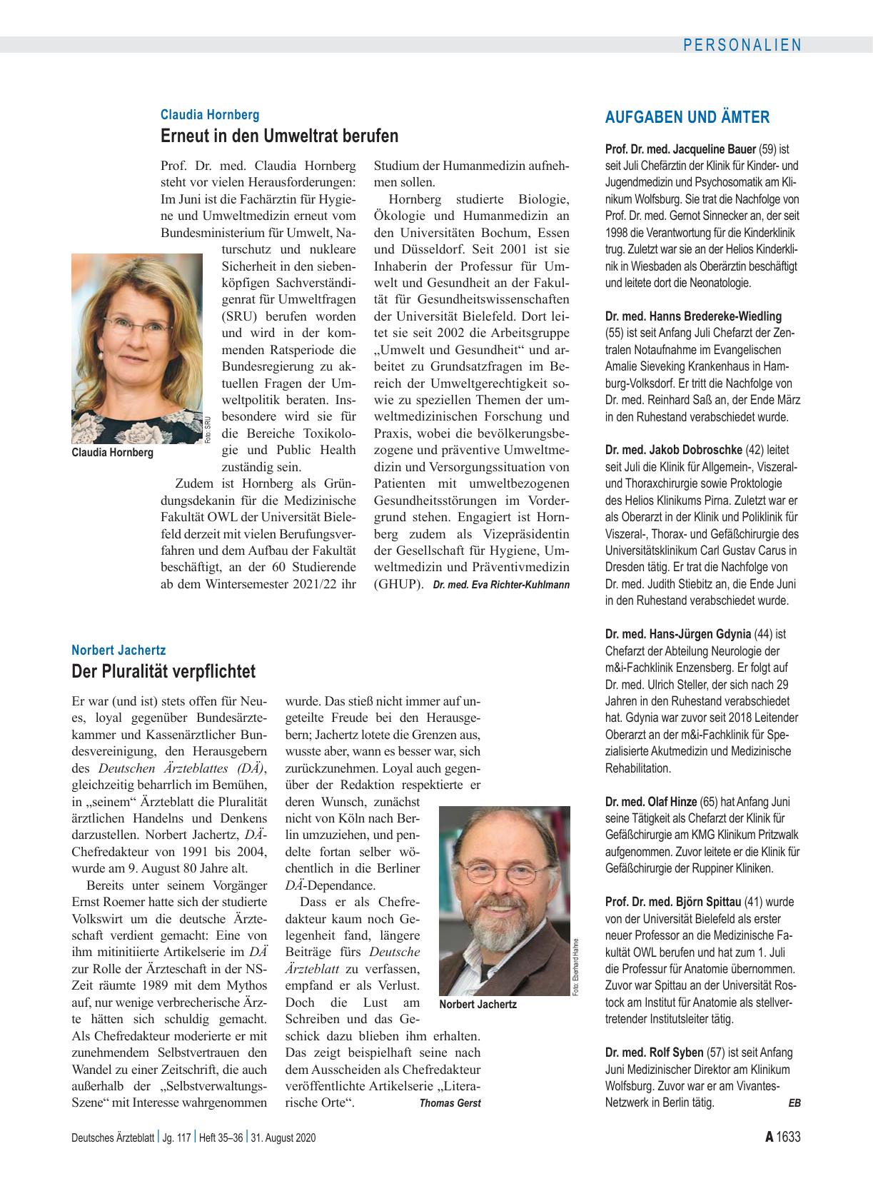 Vorschauseite 1: Aufgaben und Ämter