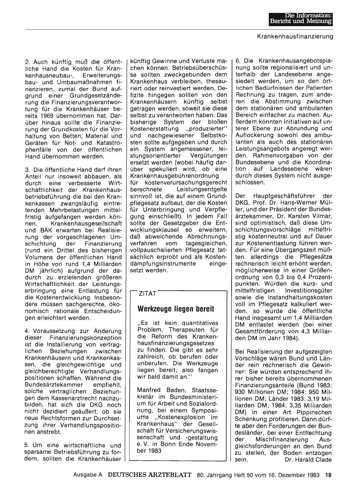 Vorschauseite 1: Novellierung des Krankenhausfinanzierungsgesetzes Warten auf den großen Wurf