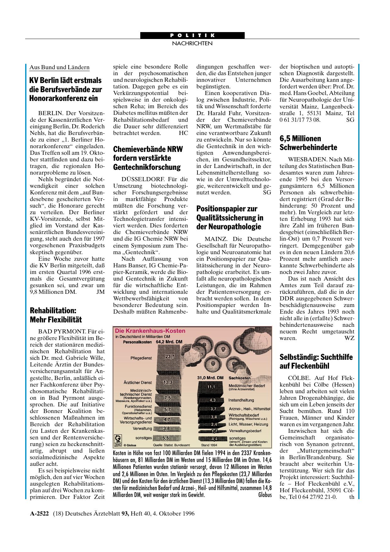 Vorschauseite 1: 6, 5 Millionen Schwerbehinderte