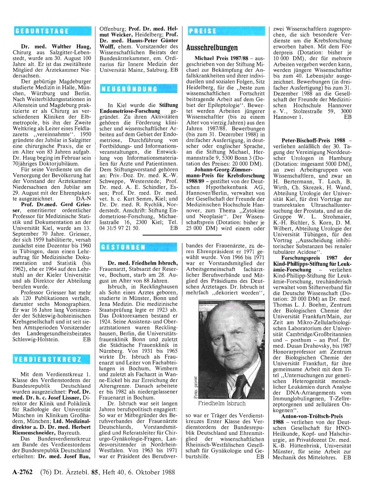 Vorschauseite 1: Gestorben