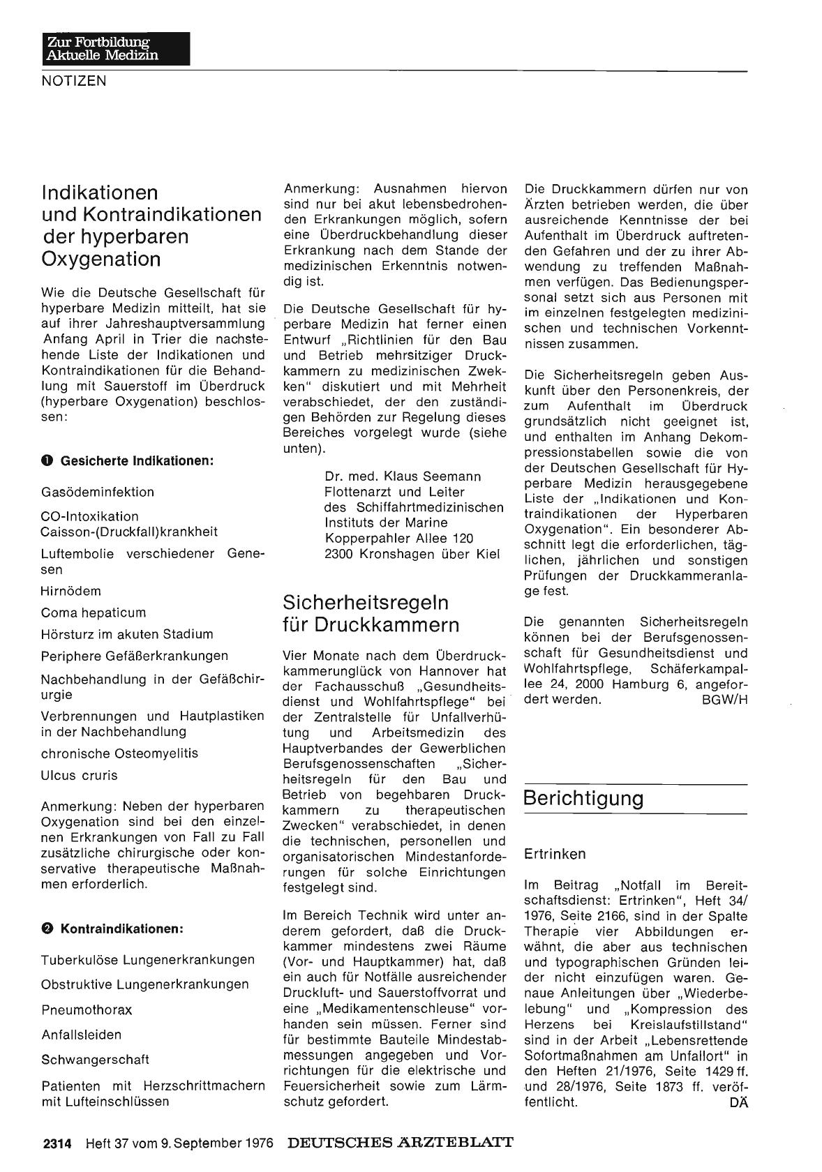 Vorschauseite 1: Ertrinken