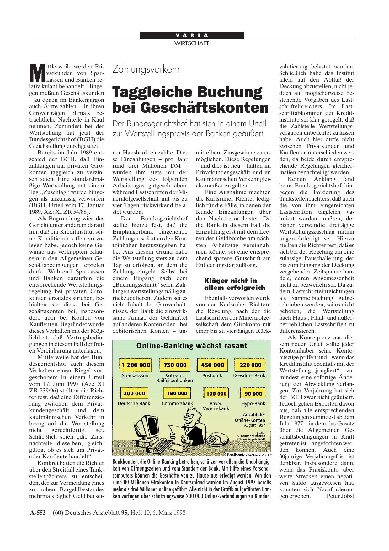 Vorschauseite 1: Zahlungsverkehr: Taggleiche Buchung bei Geschäftskonten