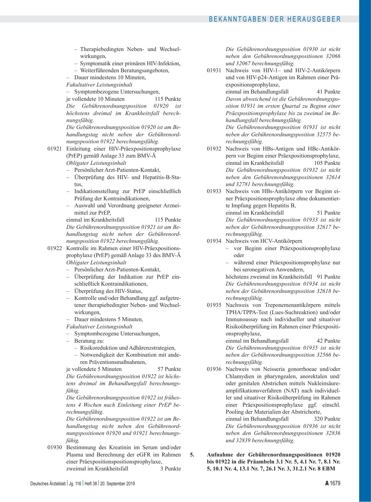 Vorschauseite 3: Beschluss des Bewertungsausschusses nach § 87 Abs. 1 Satz 1 SGB V in seiner 441. Sitzung am 14. August 2019 zu Empfehlungen zur Vereinbarung von Veränderungen der Morbiditätsstruk…