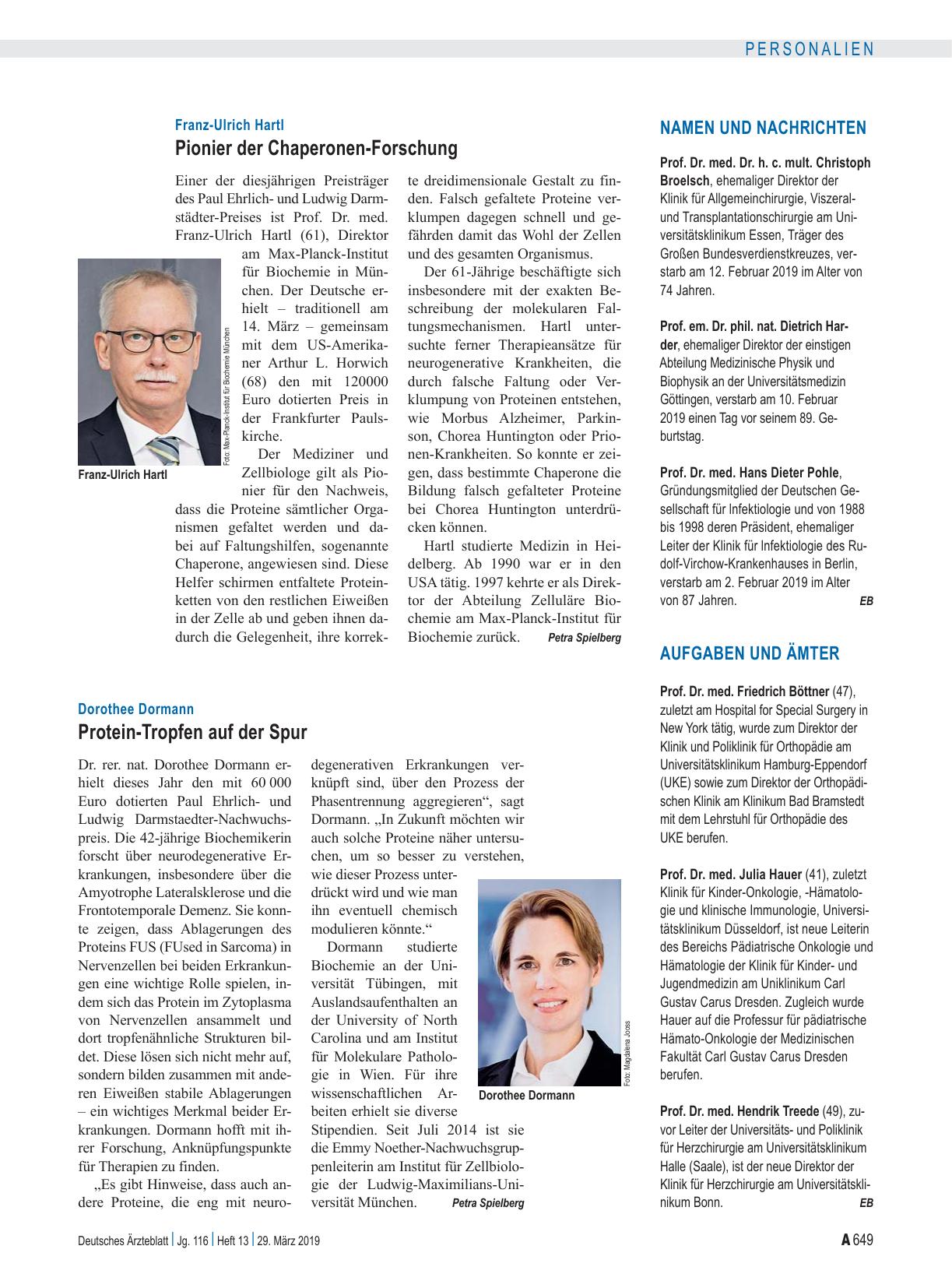 Vorschauseite 1: Aufgaben und Ämter