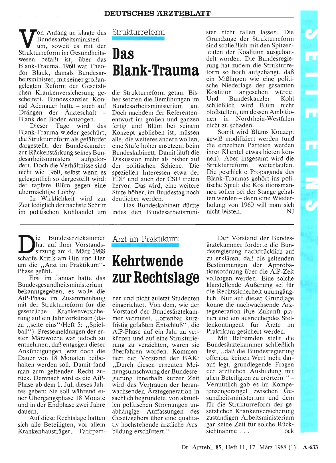 Vorschauseite 1: Arzt im Praktikum: Kehrtwende zur Rechtslage