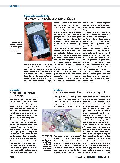 Vorschauseite 1: Arzneimittel: Mehrheit für Abschaffung der Importquote