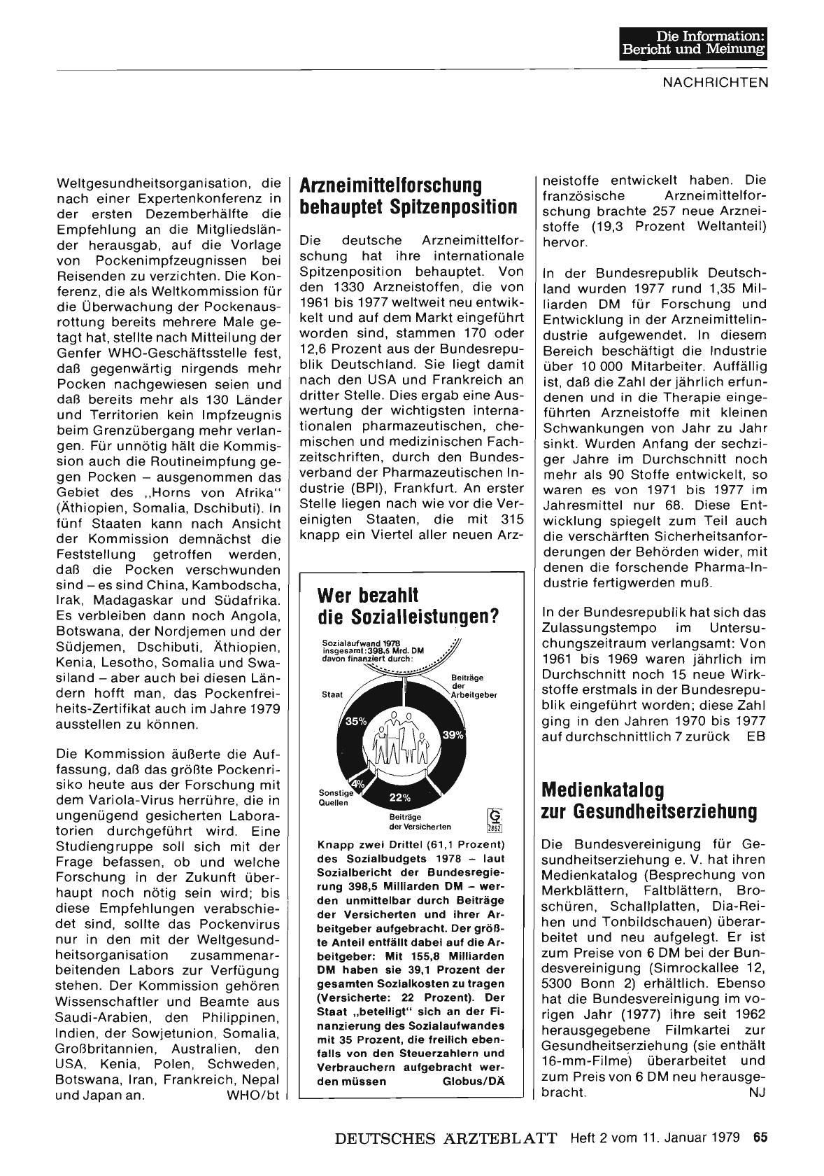 Vorschauseite 1: Arzneimittelforschung behauptet Spitzenposition