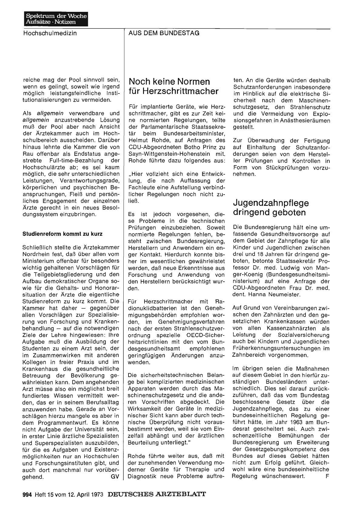Vorschauseite 1: Jugendzahnpflege dringend geboten