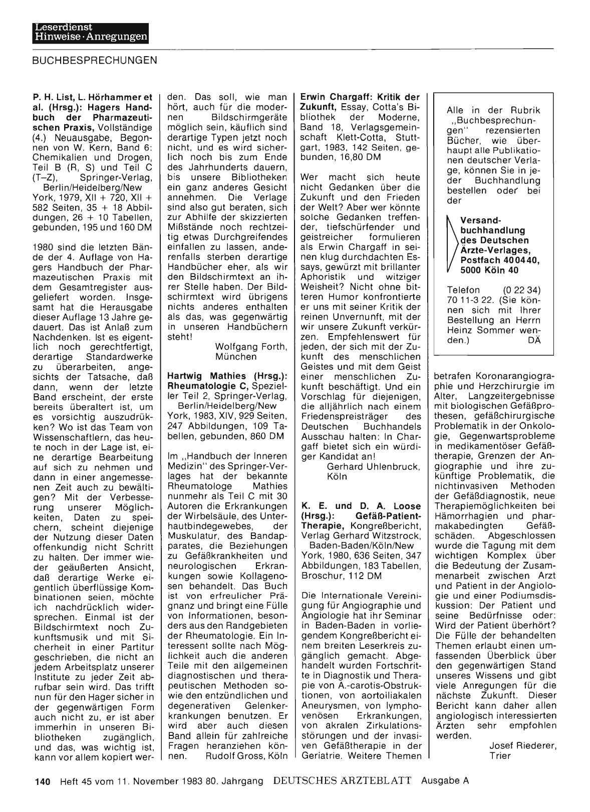 Vorschauseite 1: Medizin — Geisteswissenschaften: P. H. List, L. Hörhammer et al. (Hrsg. ): Hagers Handbuch der Pharmazeutischen Praxis