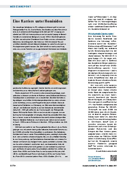 Vorschauseite 3: Nobelpreis für Physiologie und Medizin: Wo uralte Verwandte ihre DNA-Spuren hinterließen