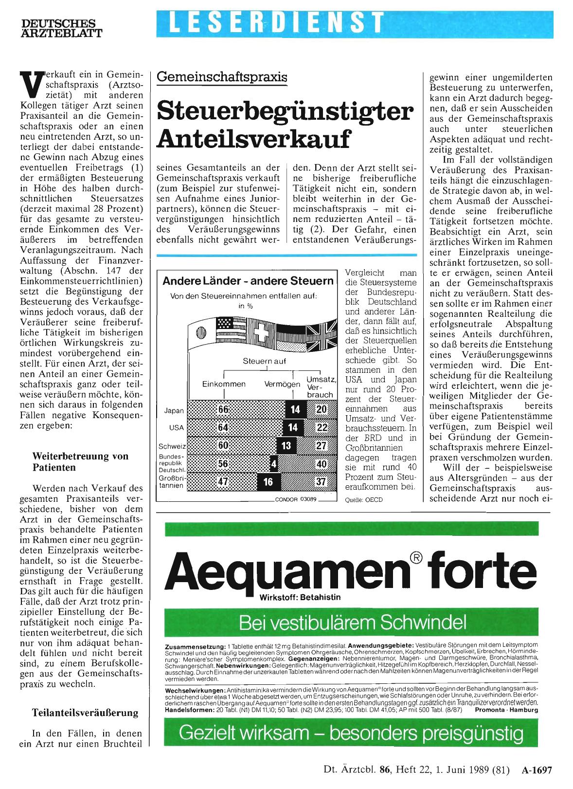 Vorschauseite 1: Gemeinschaftspraxis: Steuerbegünstigter Anteilsverkauf