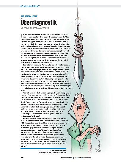 Vorschauseite 1: Von Schräg unten: Überdiagnostik