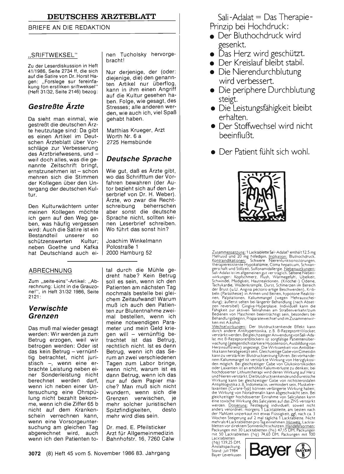 Vorschauseite 1: ABRECHNUNG: Verwischte Grenzen