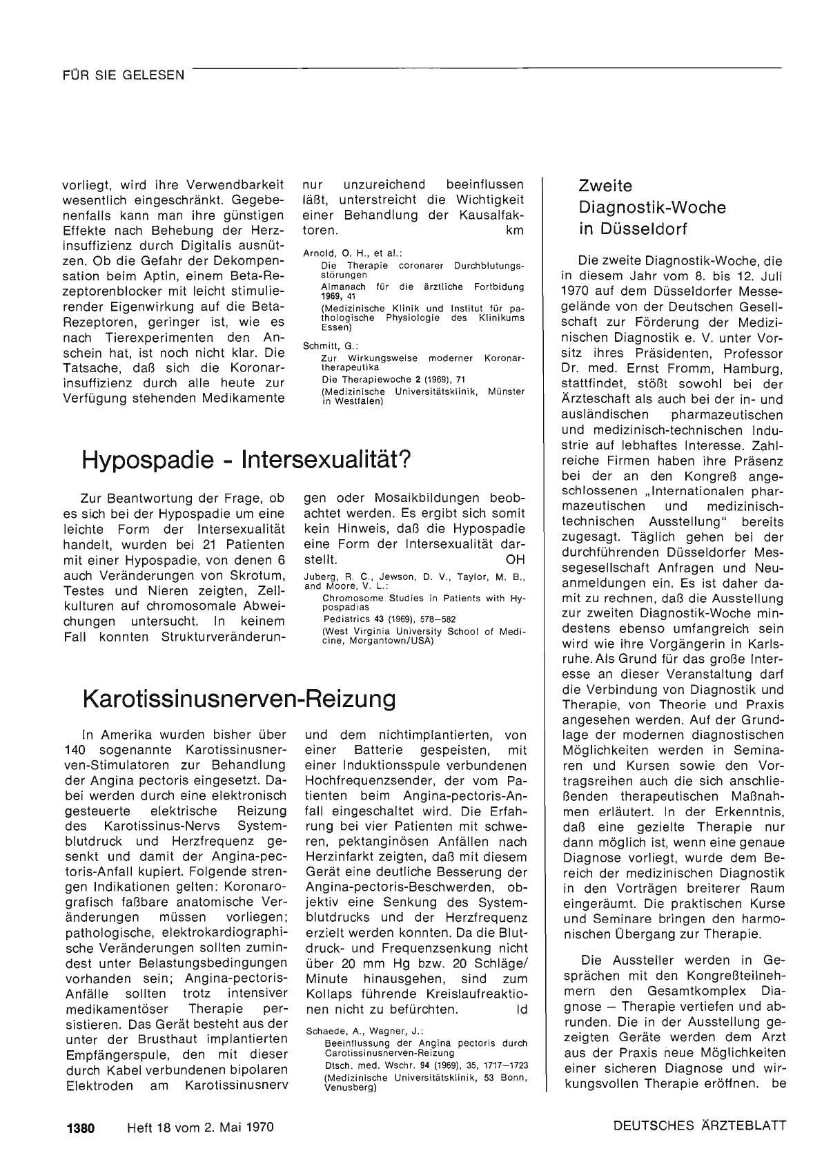 Vorschauseite 1: Hypospadie - Intersexualität?