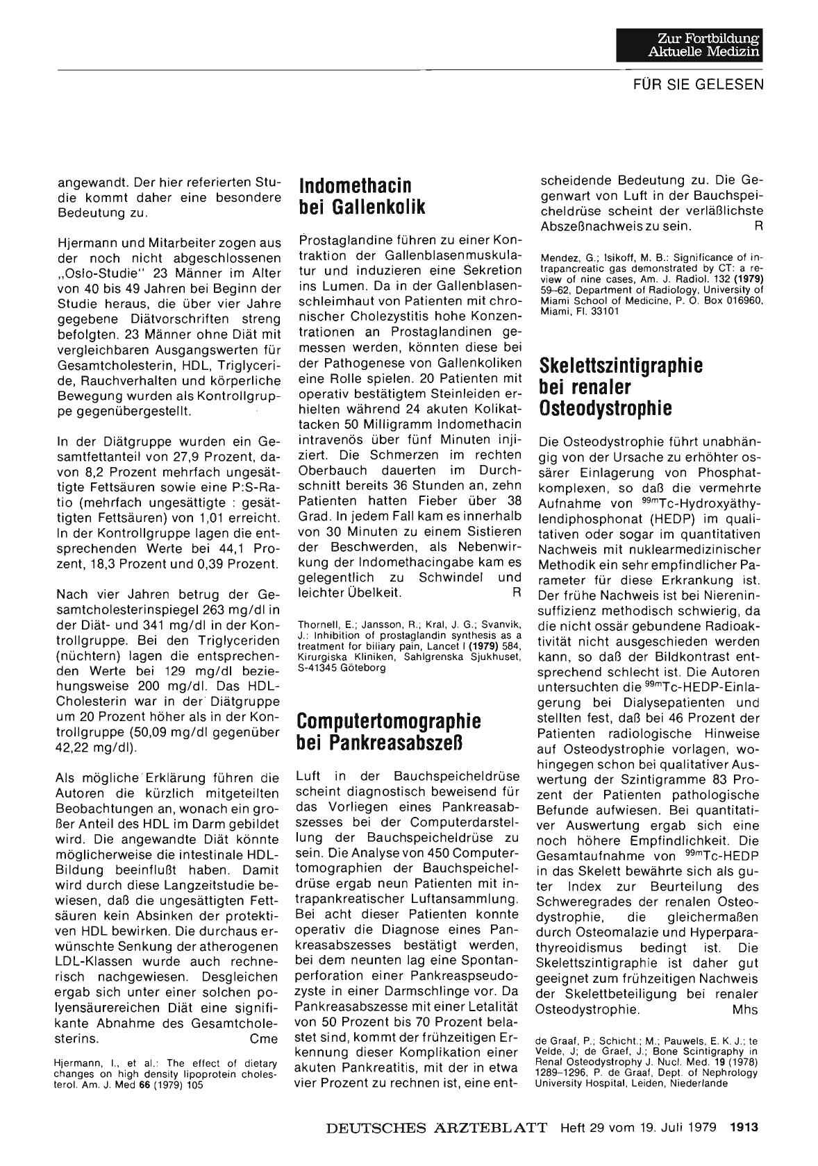 Vorschauseite 1: Computertomographie bei Pankreasabszeß