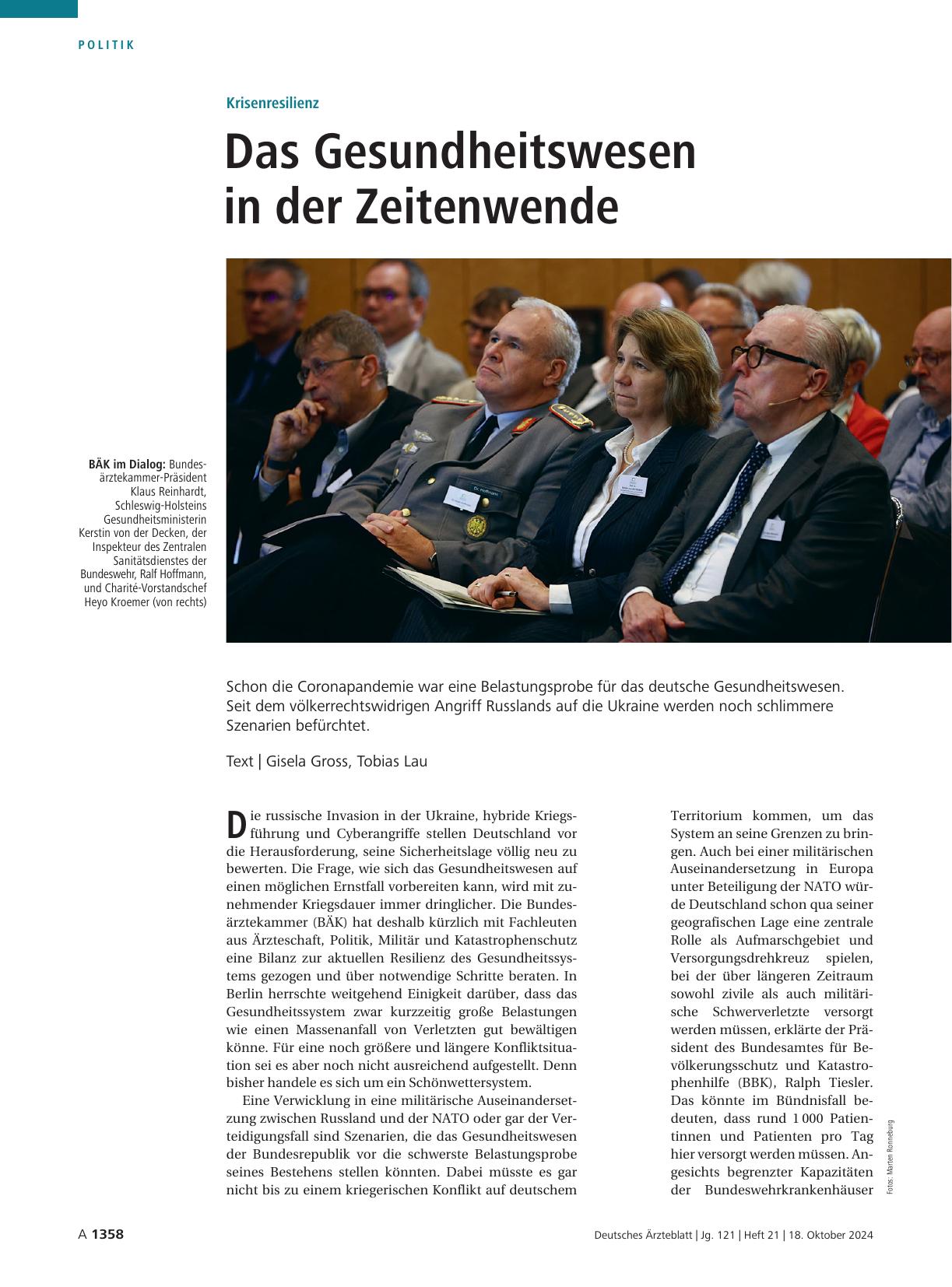 Vorschauseite 1: Krisilienz: Das Gesundheitswesen in der Zeitenwende