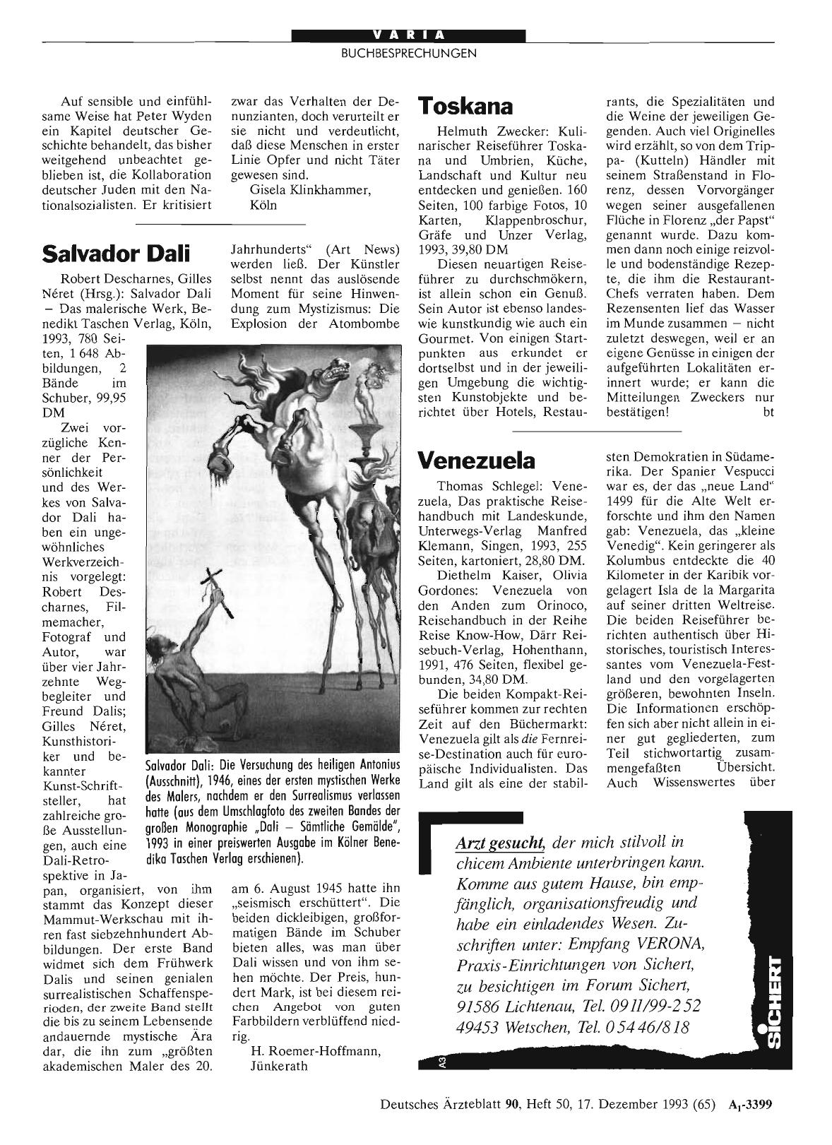Vorschauseite 1: Salvador Dali