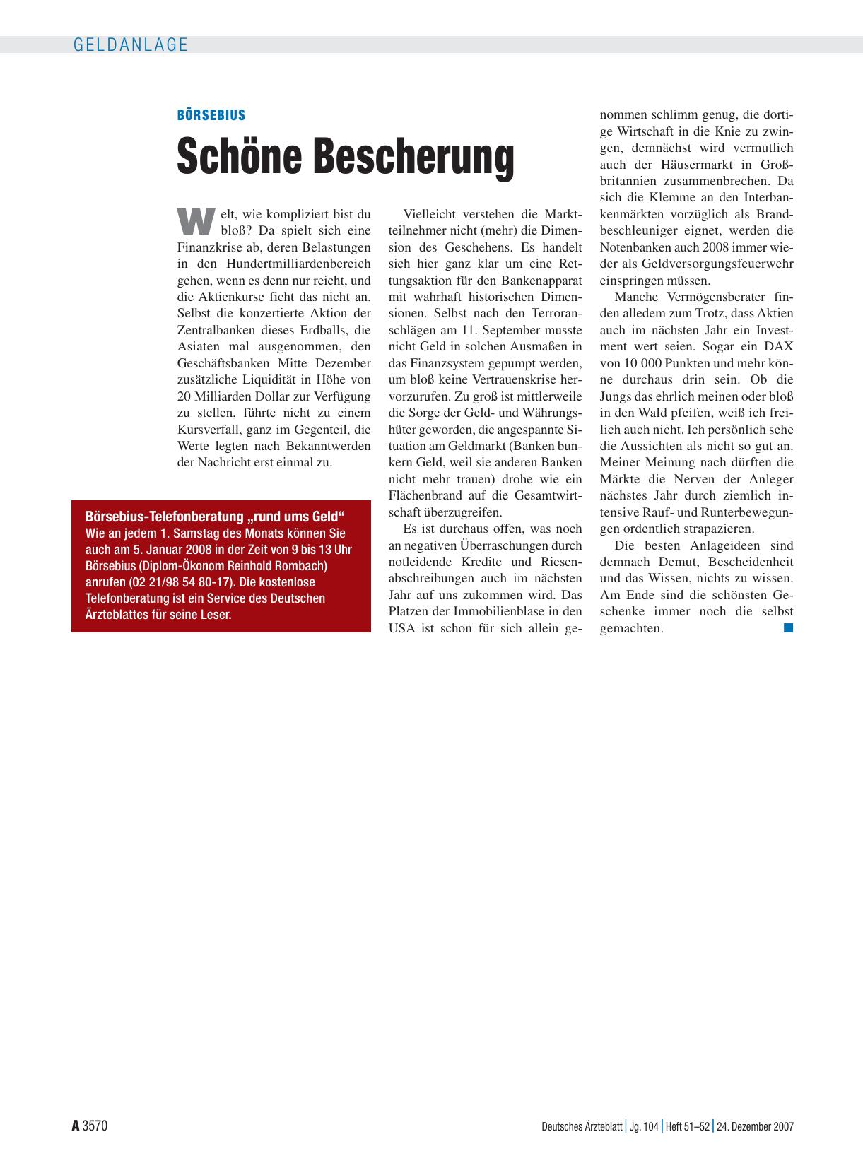 Vorschauseite 1: Schöne Bescherung