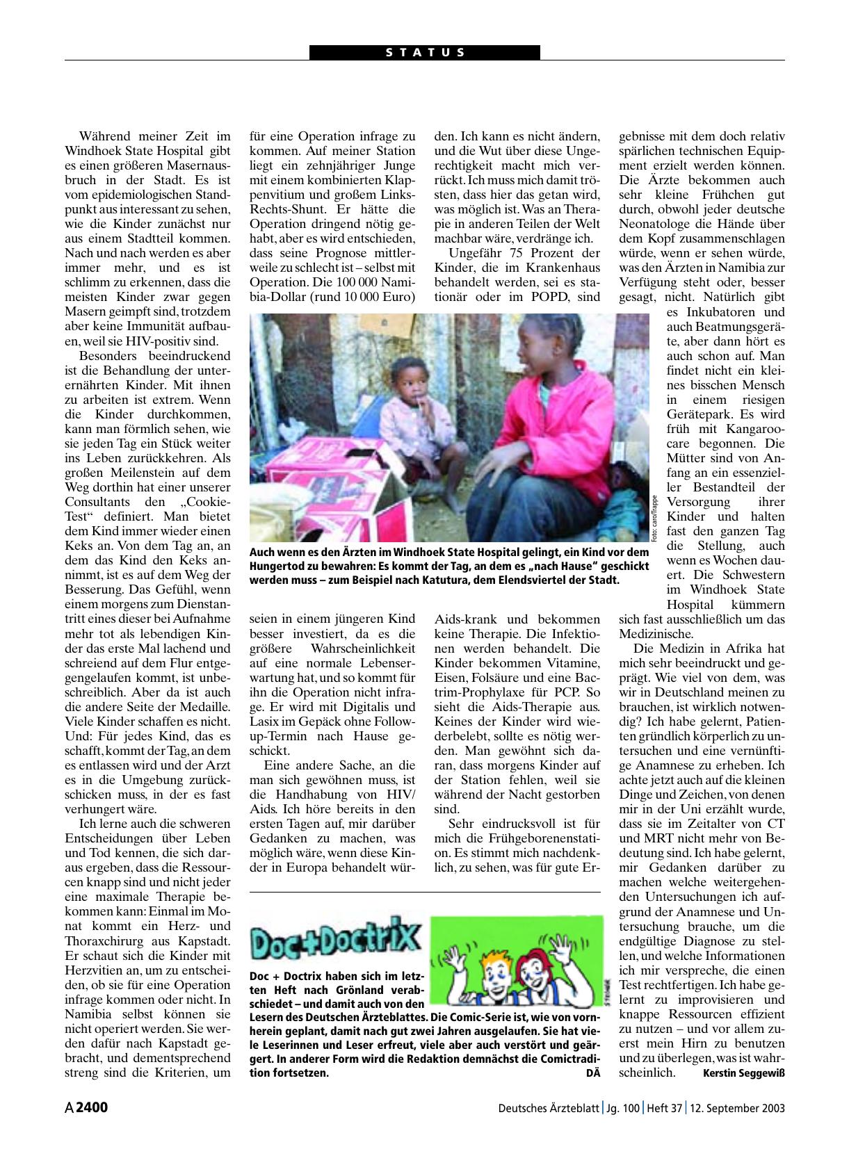 Vorschauseite 1: Doc + Doctrix