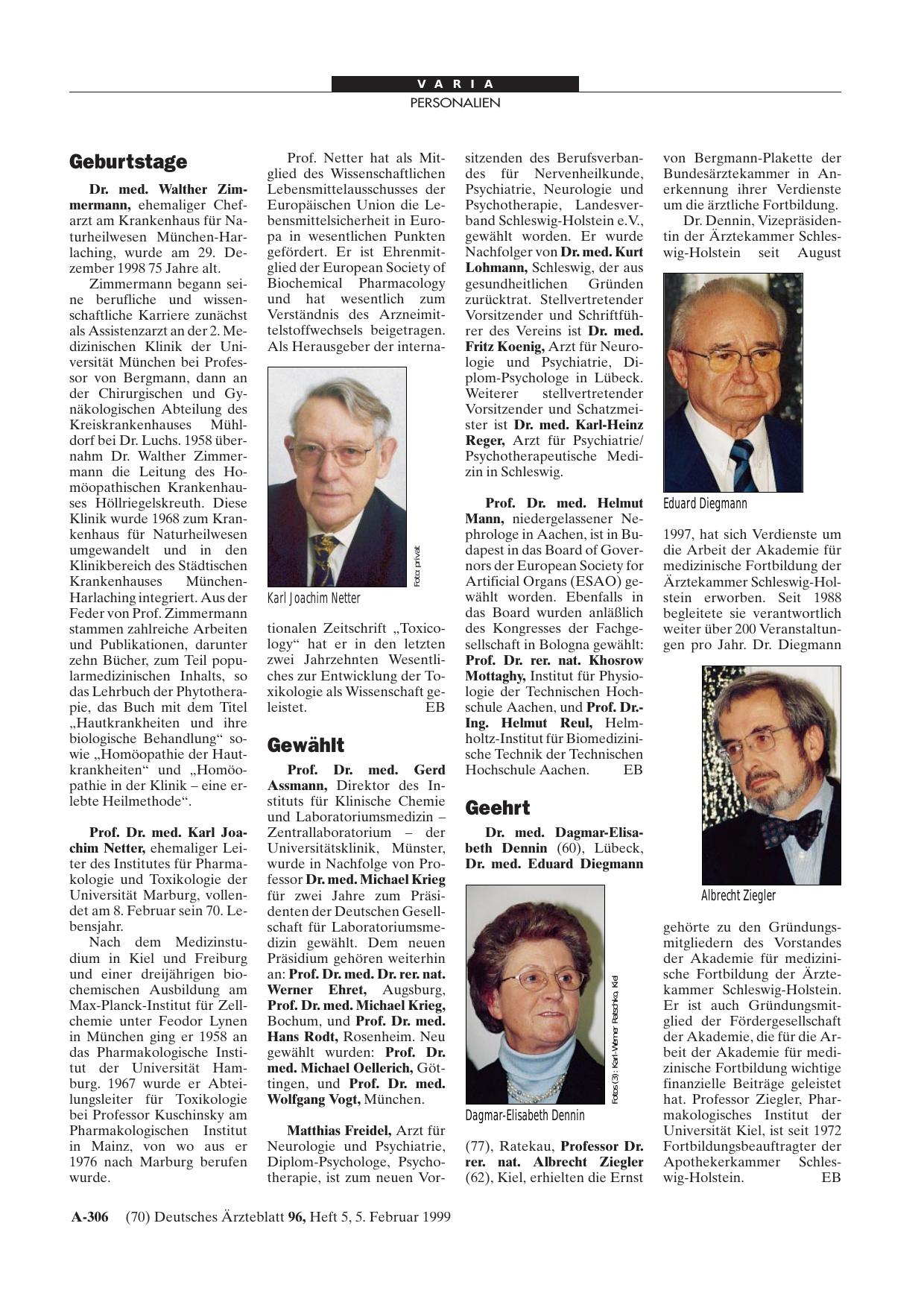 Vorschauseite 1: Geburtstage
