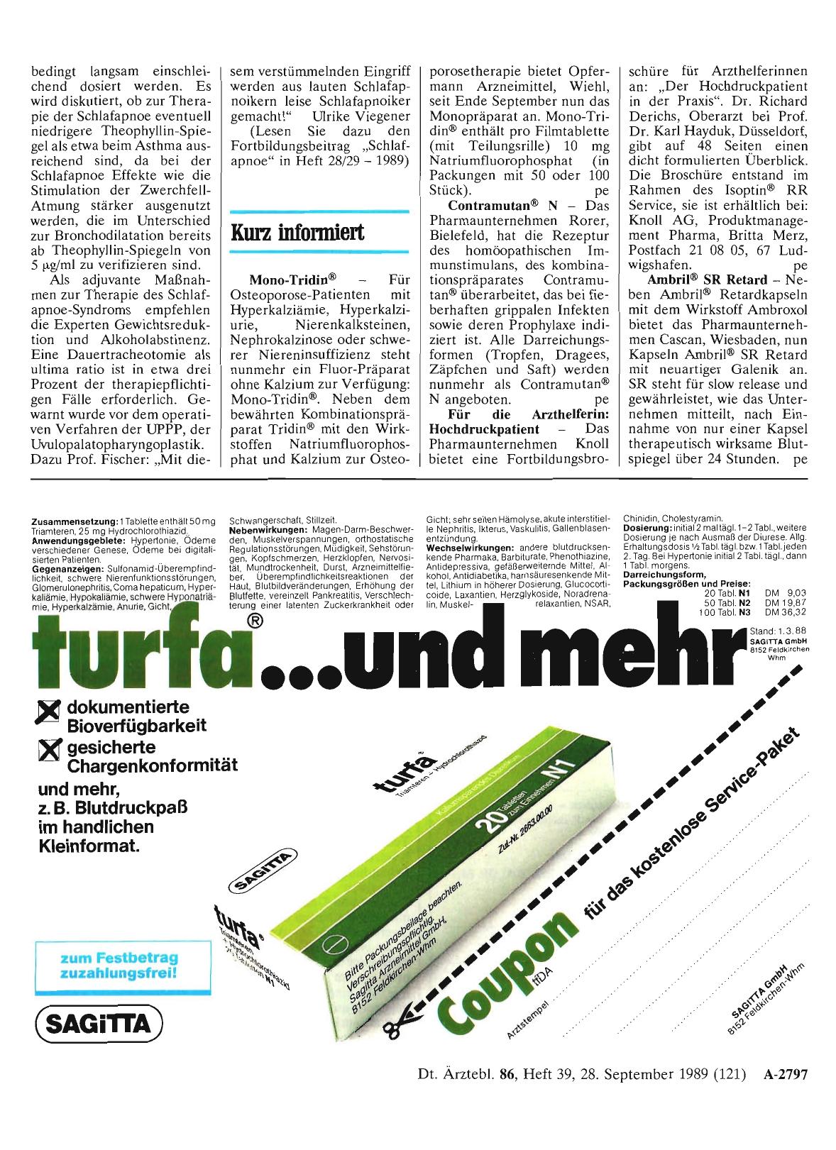 Vorschauseite 1: Kurz informiert