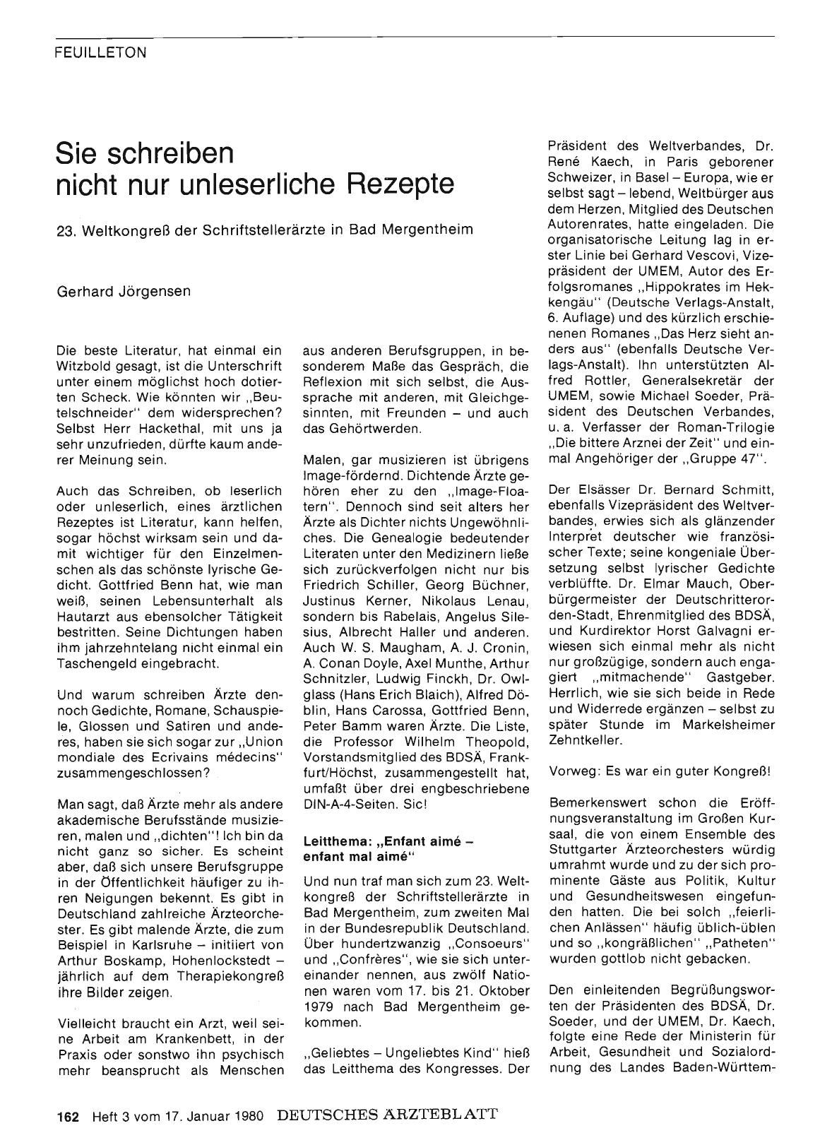 Vorschauseite 1: Sie schreiben nicht nur unleserliche Rezepte