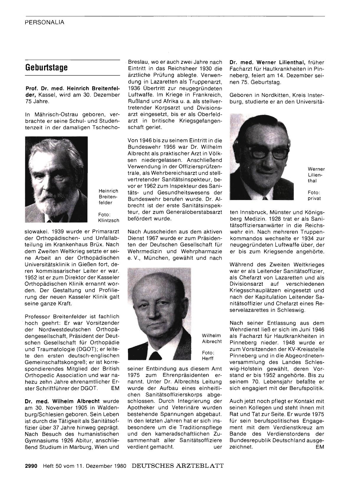 Vorschauseite 1: Geburtstage