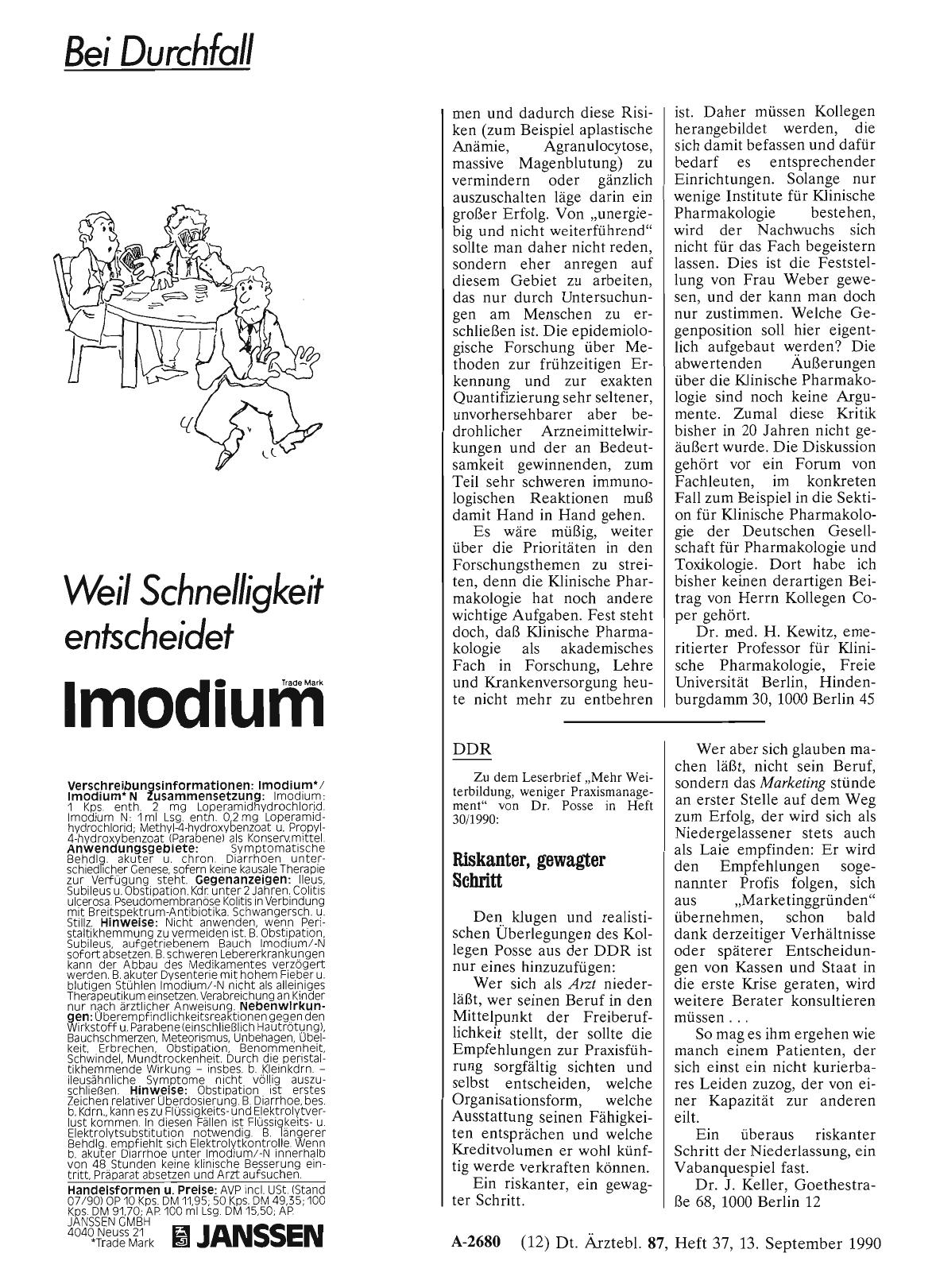 Vorschauseite 1: DDR: Riskanter, gewagter Schritt