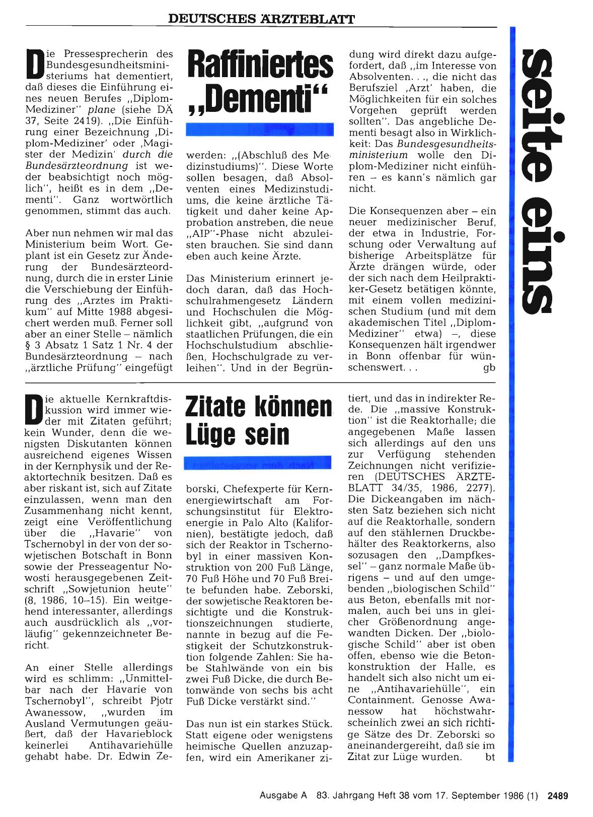 Vorschauseite 1: Zitate können Lüge sein
