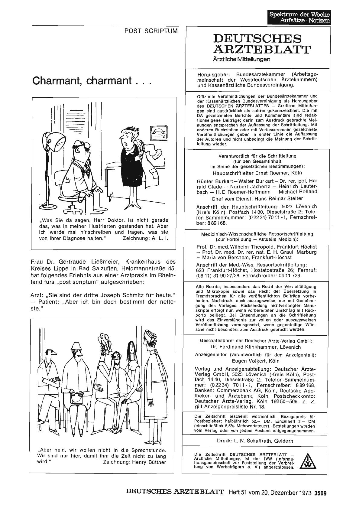 Vorschauseite 1: Charmant, charmant. ..