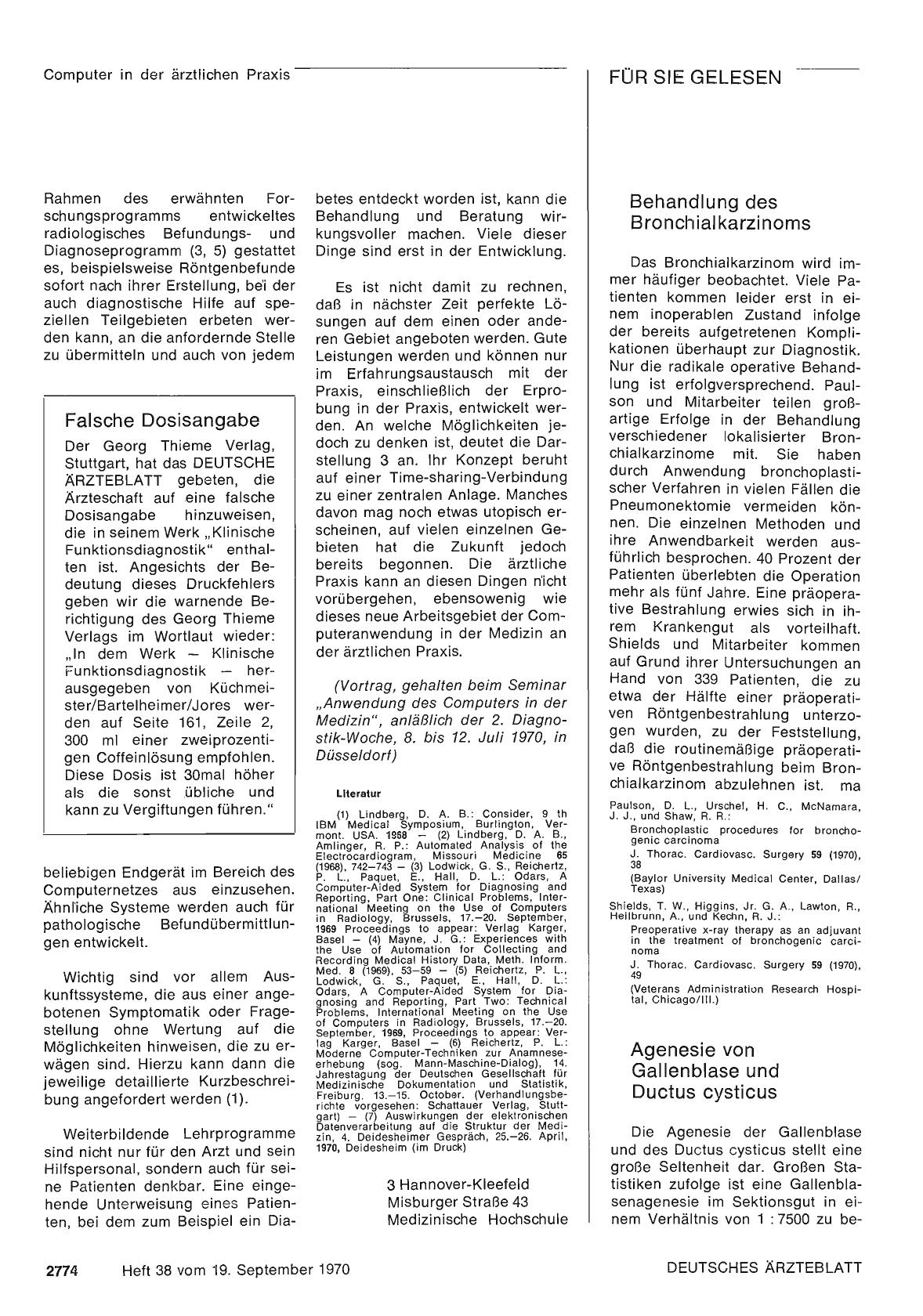Vorschauseite 1: Agenesie von Gallenblase und Ductus cysticus