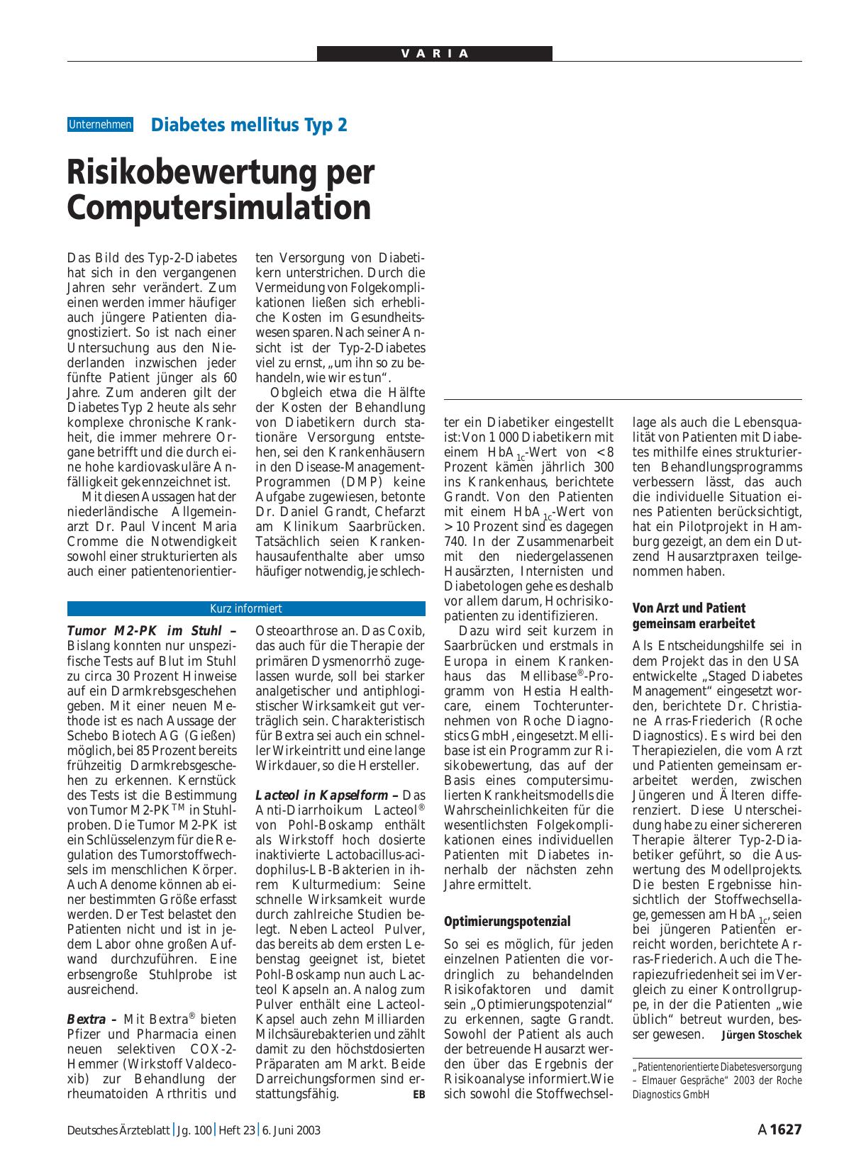 Vorschauseite 1: Bextra