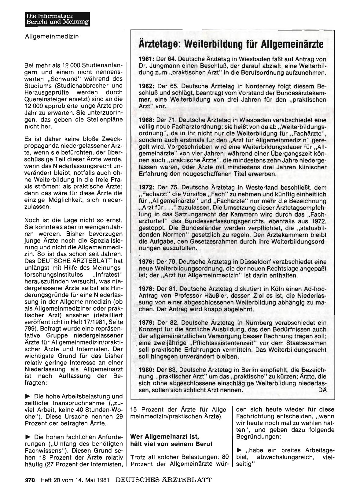 Vorschauseite 1: Zwischen Barfußarzt und Spezialist: Was wird mit dem „Allgemeinarzt"? (Teil 2)