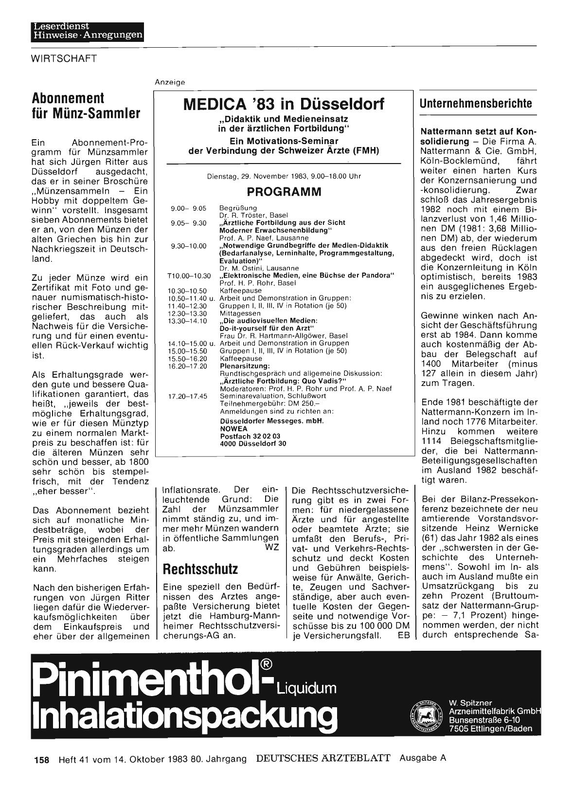 Vorschauseite 1: Abonnement für Münz-Sammler