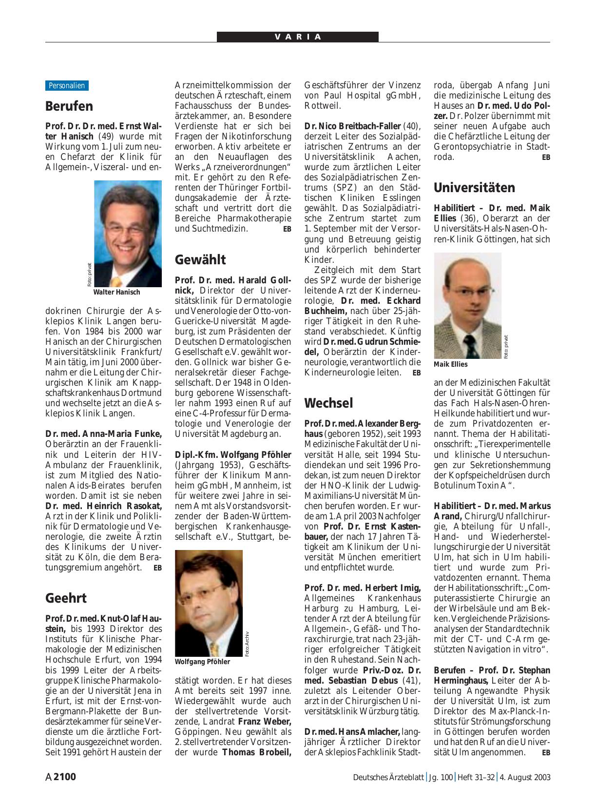 Vorschauseite 1: Gewählt