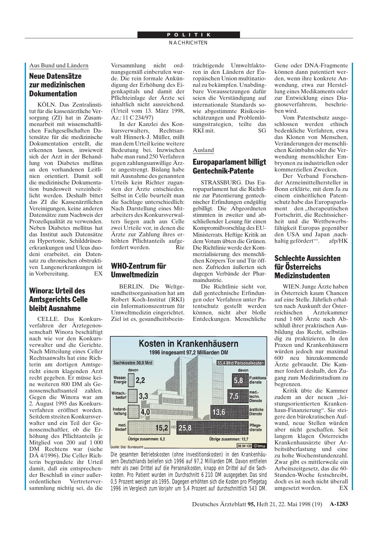 Vorschauseite 1: Europaparlament billigt Gentechnik-Patente