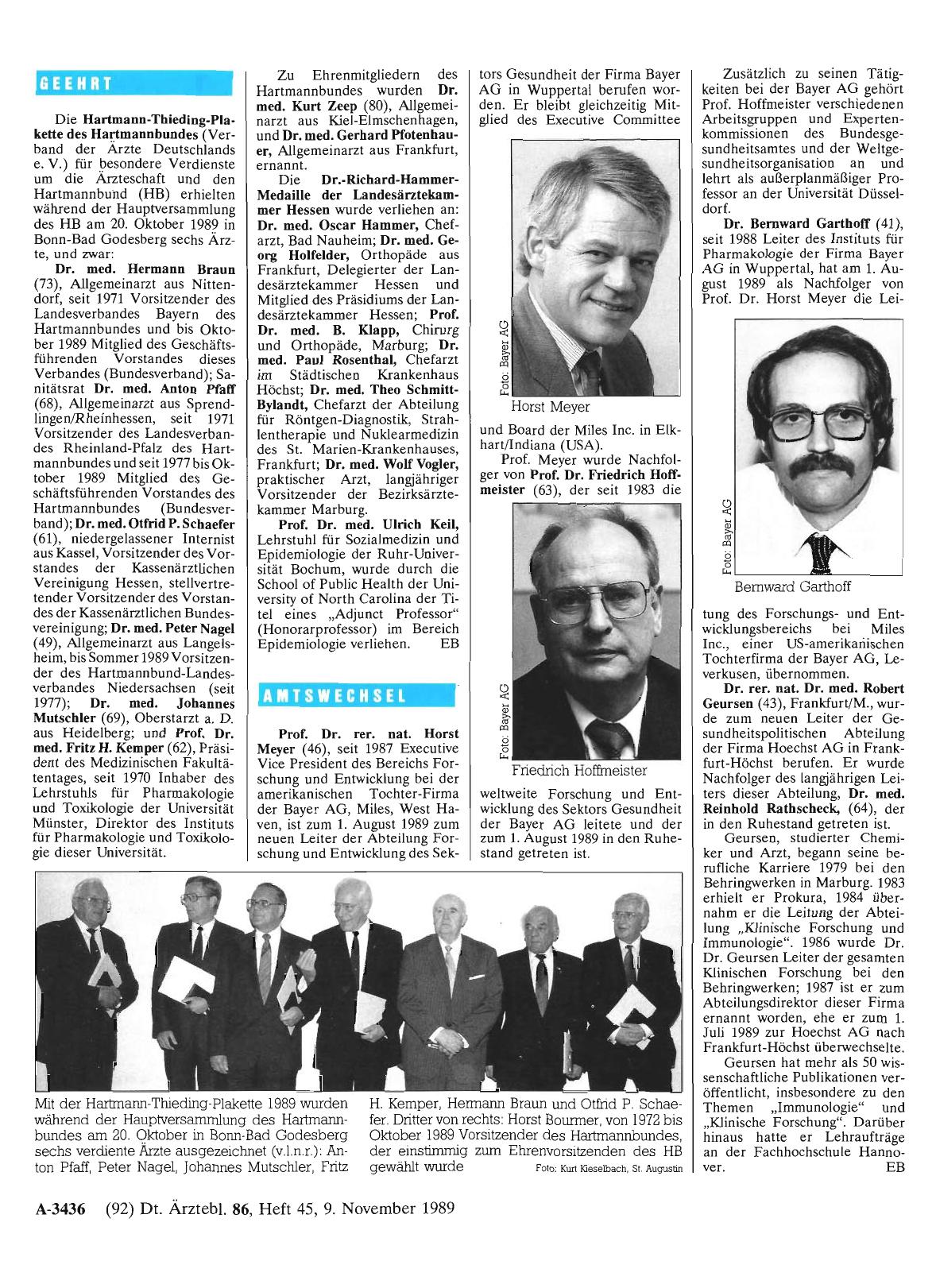 Vorschauseite 1: Geehrt