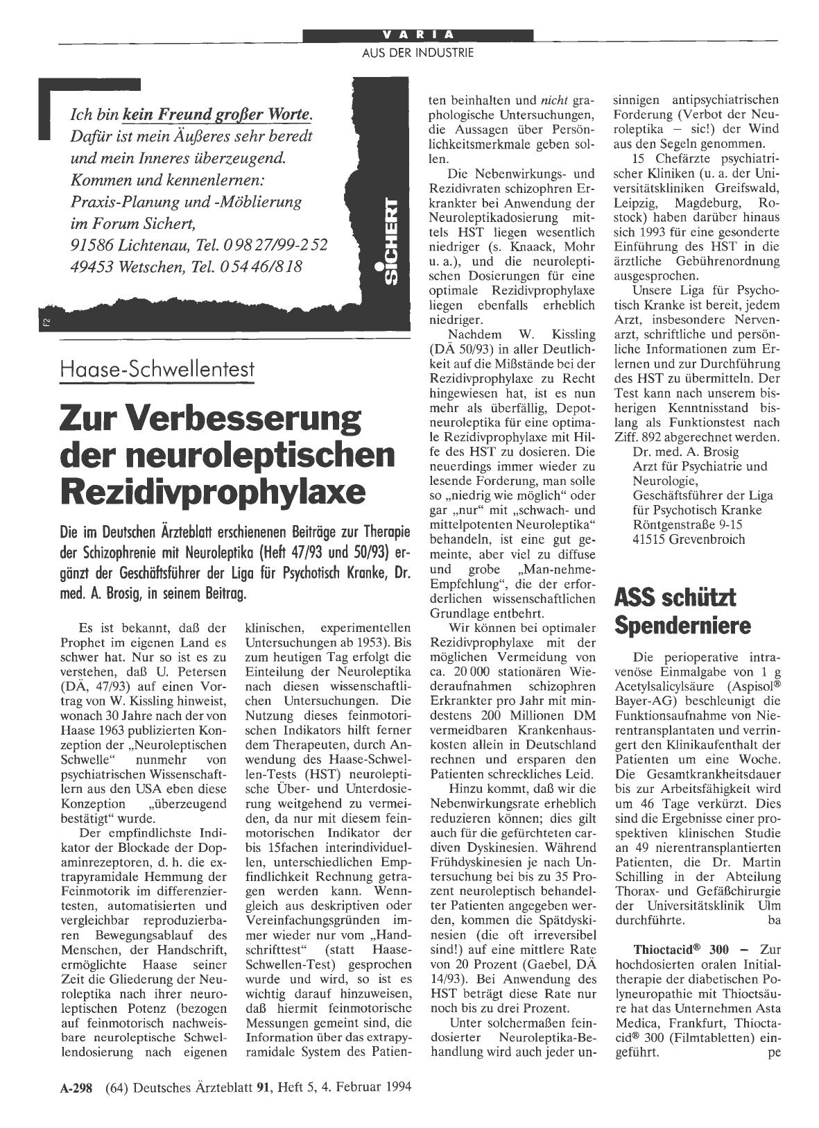Vorschauseite 1: Thioctacid® 300