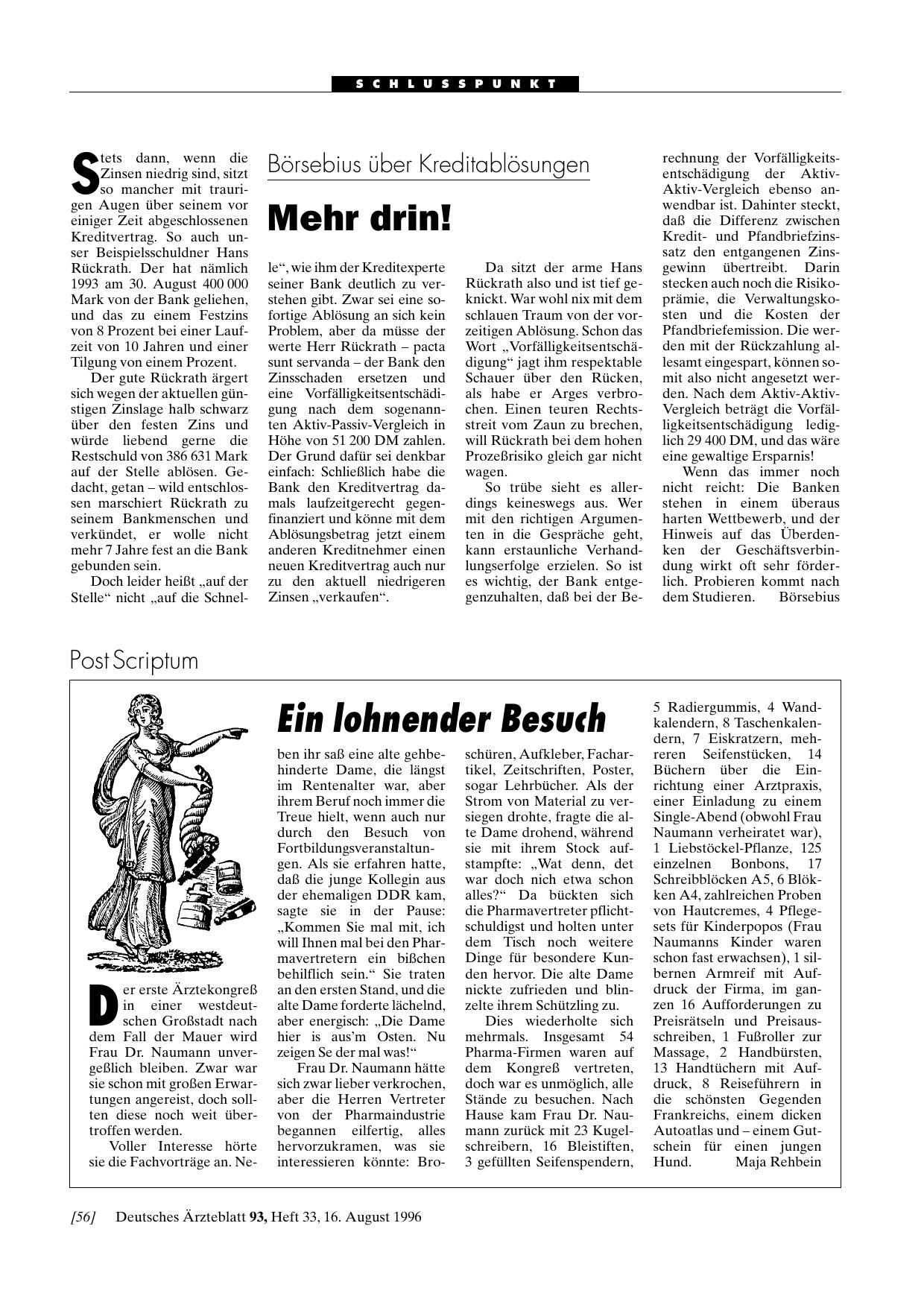 Vorschauseite 1: Ein lohnender Besuch