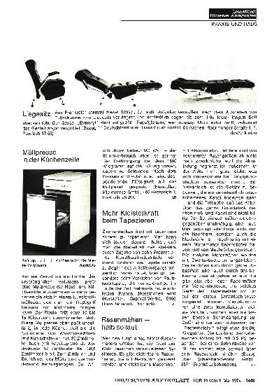 Vorschauseite 1: Mehr Kleisterkraft beim Tapezieren