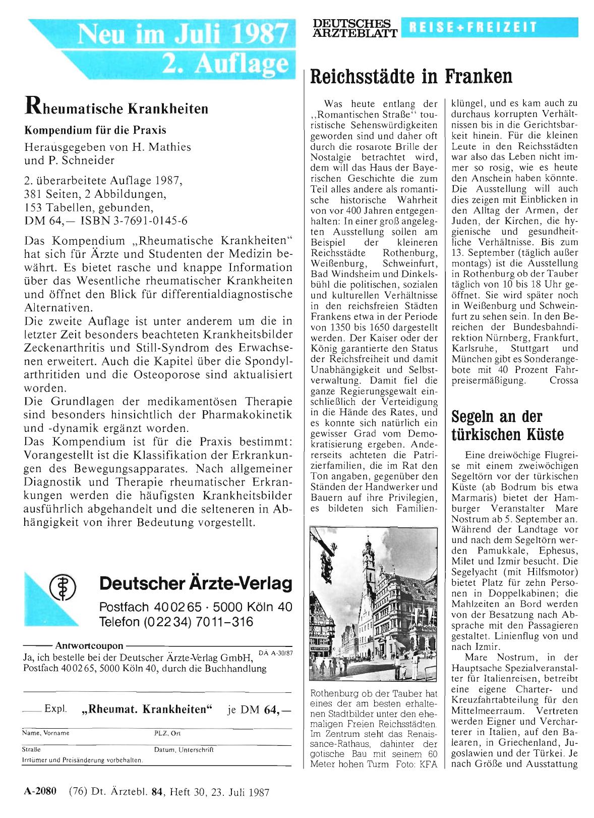 Vorschauseite 1: Reichsstädte in Franken