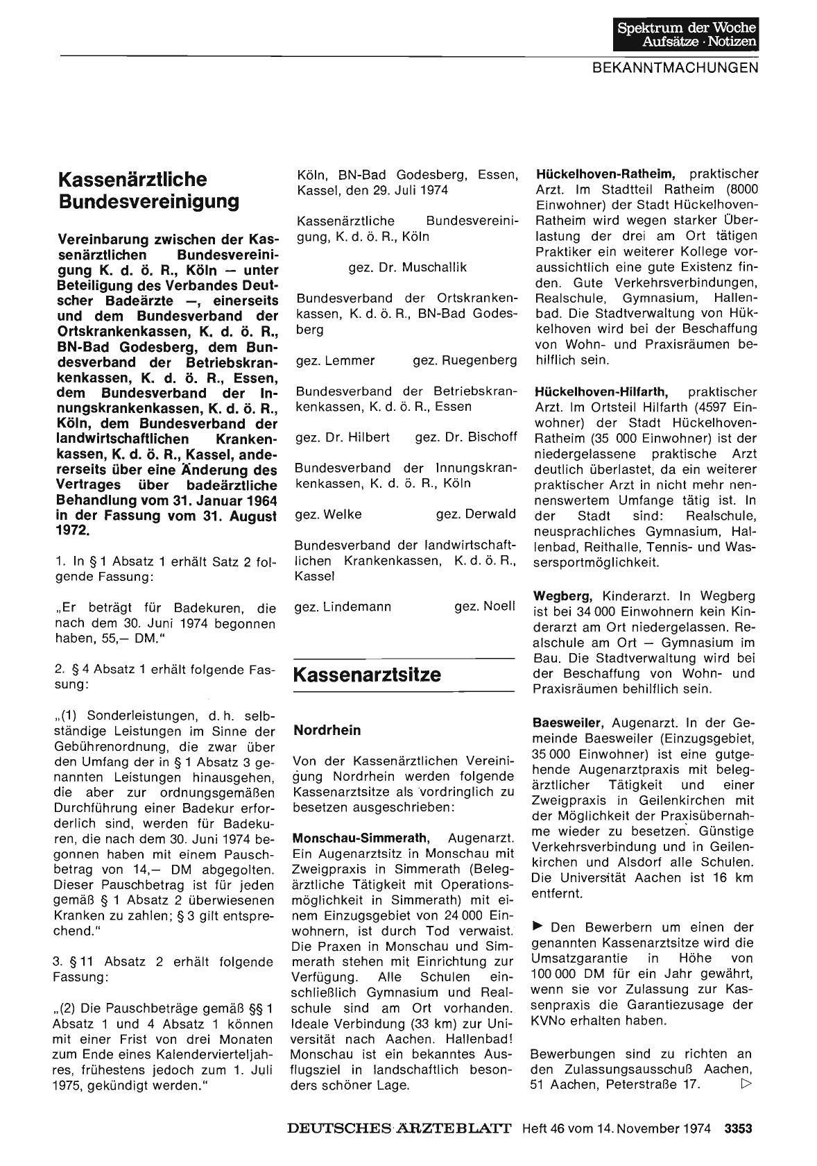Vorschauseite 1: Kassenärztliche Bundesvereinigung