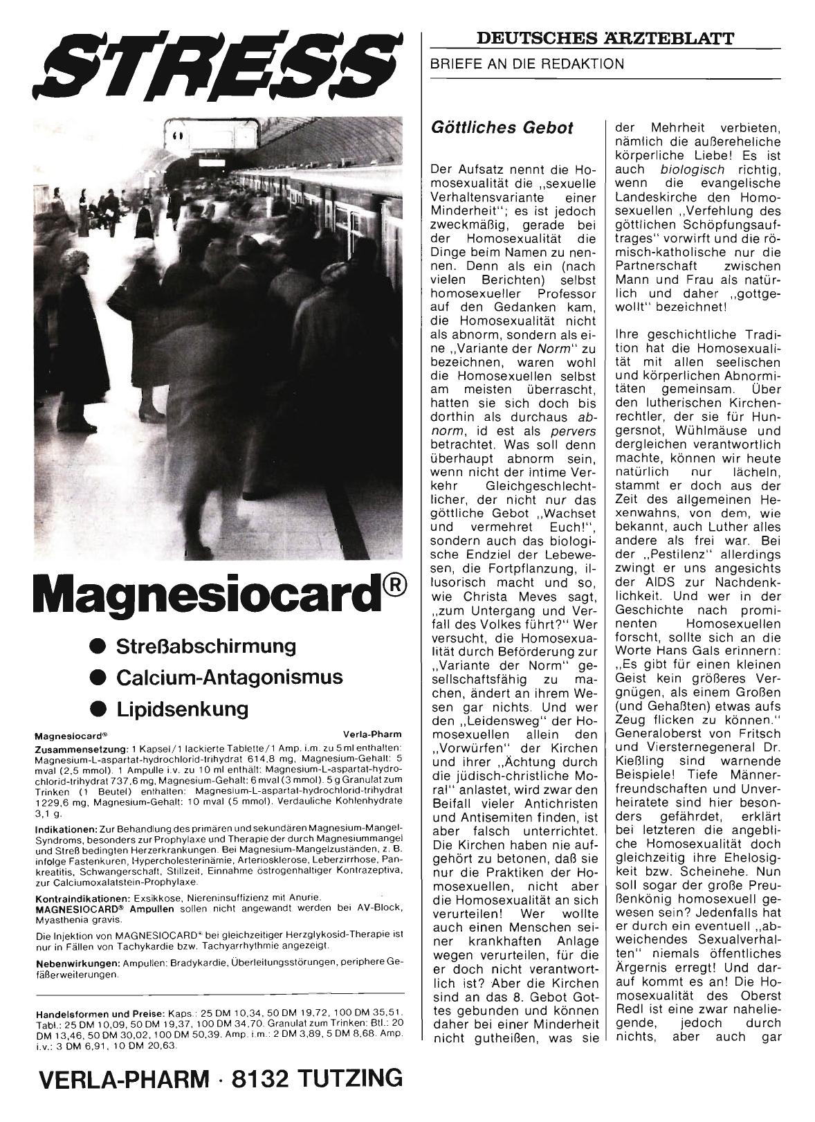 Vorschauseite 1: Die „ Männerliebe“ hat Tradition: Göttliches Gebot