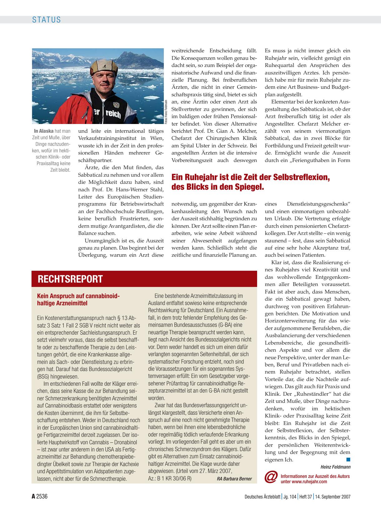 Vorschauseite 1: Kein Anspruch auf cannabinoidhaltige Arzneimittel